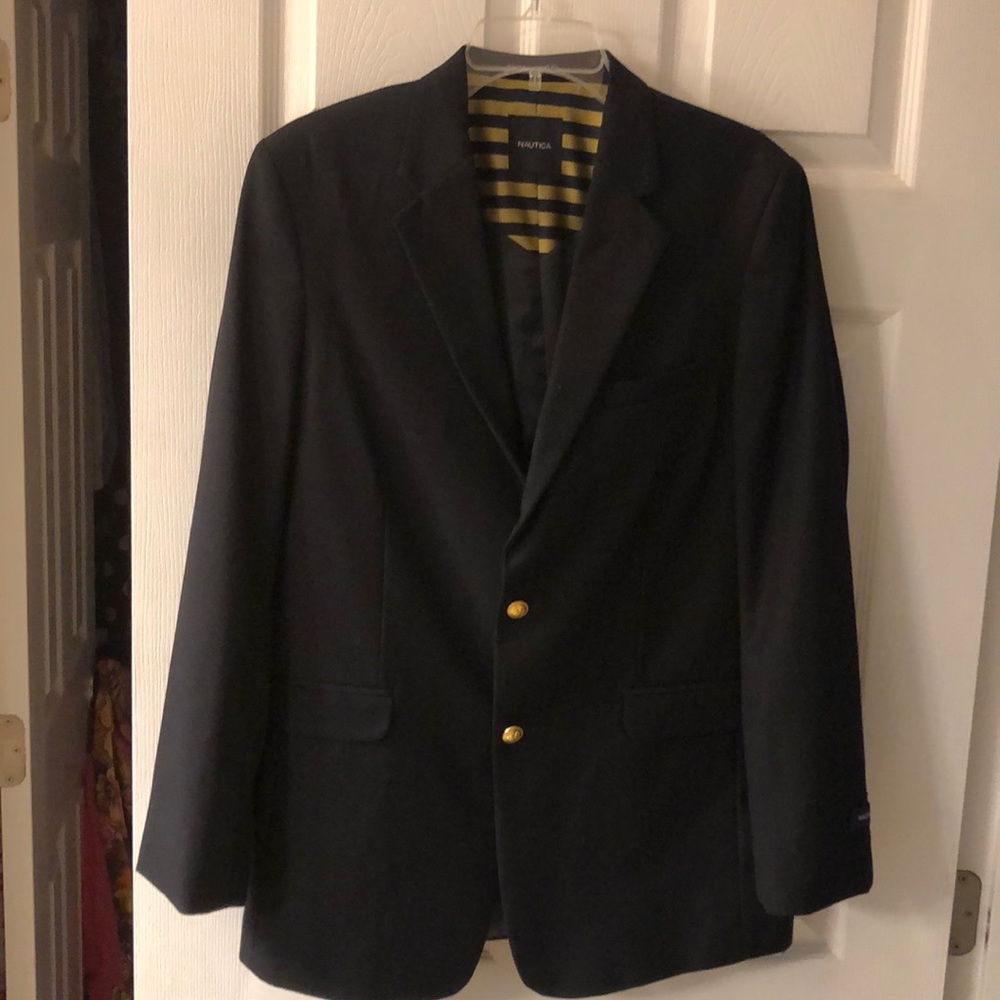 Nautica Boys Navy Blue Blazer NWOT